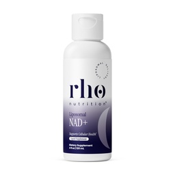 Rho Nutrition Liposomal NAD+ – Suplemento líquido diseñado para ayudar a la absorción – Forma activa de NAD+ Ayuda a apoyar la salud celular normal, el envejecimiento saludable, el metabolismo energético y la realidad general