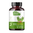 Neem ' Turmeric Capsules  90 Capsules Made Black Pepper, Neem, Turmeric