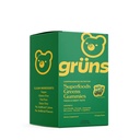 Gruns Super Greens Gummy Bears - Espirulina orgánica y Clorella, Prebióticos para la salud digestiva, 20+ Vitaminas y Minerales - 14 sachets - 112 Gummies