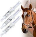Ramard Total Calm and Focus for Horses Supplement - Magnesium & Calming Formula for Horse Show, Training, Performance Mental Alertness Without Drowsiness, Show Safe, Equine Supplies 1oz Syringe 3Packs