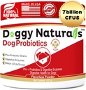 Probiotics for Dogs and Cats - Advanced Max-Strength Digestive Health, Increase & Maintain Proper Gut Flora- All Natural Probiotics Powder - (Made in USA) 4.2 Oz(7 Billion CFU Per Scoop)