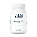 Vital Nutrients Vitamin D 2000 IU - Vitamin D3 Supplement - Healthy Bones, Teeth, Muscles*- Cellular & Immune Function - Calcium Absorption - Gluten, Dairy and Soy Free - 90 Capsules