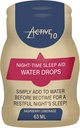 Night Time Sleep Aid Water Drops, Enhancing and Soothing for Restful Nights - Cherry Juice, Natural Ingredients - 2.13 Fl Oz