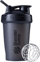 BlenderBottle Classic Shaker Bottle Perfecto para Protein Shakes y Pre Workout, 20-Once, Negro
