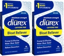 Diurex Max - Maximum Strength Caffeine-Free Diuretic Water Pills - Siéntete mejor y menos pesado, 48 conde (Pack of 2)