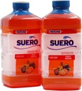 SUERO Electrolyte Solution with Zinc, Rehydrates, Restores Minerals and Nutrients, Strawberry Flavor, 33.8 Fl Oz (Pack of 2)
