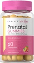 Carlyle Prenatal Gummy with DHA & Folic Acid | 60 Gummies | Multivitamin and Mineral Supplement for Women | Fruit Flavor | Non-GMO, Gluten Free | for Her
