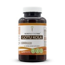 Secretos de la Tribu Gotu Kola 120 Capsules, 1000 mg, Gotu Kola (Centella Asiatica) Herb seco (120 cápsulas)