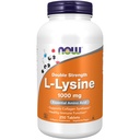 AHORA Suplementos de alimentos, L-Lysine (L-L-Lysine Hydrochloride) 1,000 mg, Double Strength, Amino Acid, 250 Tabletas