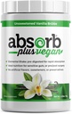Afeitado Elemental Vegano – Licuado Polvo, Ingredientes Naturales, No GMO, Libre de gluten, Orgánica Proteína de Arroz Prorrogado - Fórmula Fácilmente Mezclada (2,2 libras, Vainilla Brulée sin mancha)