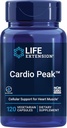 Extensión de la vida Cardio Peak - Extracto de Hawthorn (Leaf, Flower, Stem) Suplemento con Arjuna Extracto para la salud del corazón - Dos veces al día - Gluten Free, Non-GMO, Vegetarian - 120 cápsulas