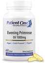 Petróleo de una sola noche de duración 1000mg Silencioso Suplemento para apoyar la piel sana y el confort conjunto* Silencioso libre, frío-presado Óleo TEN 60 Softgels