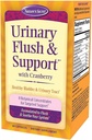 Nature's Secret Urinary Flush & Support with Cranberry Promotes Healthy Bladder & Urinary Tract - 8 Botanical Concentrate Blends to Flush & Soothe - Healthy Elimination & Detoxification - 60 Capsules
