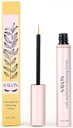 Organic Lash Growth Serum for Thicker, Longer Eyelashes and Eyebrows - with Biotin, Peptides, and Panthenol - Natural and Cruelty Free - USA - Lash and Brow Boost Serum - Eyelash Conditioner