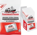 Las gotas de tos amigas de Fisherman, la tos supresora y los estribos de garganta, Original Extra Strong, 10 mg Menthol, 480 gotas (12 paquetes de 40)