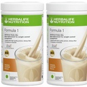Herbalife Formula 1 Nutricional Shake Mix - Pack de 2, 500g Cada - Herbalife Shake - Herbalife Protein Powder - Herbalife Weight Loss Meal Replacement (Banana - Banana)