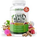 Liver Health Formula, Liver Cleanse Detox " Reparación con Artichoke Extract, Milk Thistle, Dandelion and More for Liver Health - Herbal Liver Support Suplemento 30 Days Supply (1)