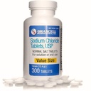 Sodium Chloride Tablets 1gm  Electrolyte Salt for POTS Syndrome and Dysautonomia Support ← Rehydration Rapid
