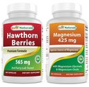 Best Naturals Hawthorn Berry 565 mg &amp; Magnesium Glycinate 425 mg