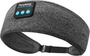 Perytong Wireless Sleep Earbuds, Adjustable Ear Muffs for Sleeping, Bluetooth Headband with Thin Speakers, Sleep Headphones for Workout, Yoga, Travel, Gift for Women &amp; Men