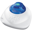 Vaporizador de vapor caliente, habitaciones pequeñas a medianas, tanque de 1,5 galones – caliente humidificador de niebla para bebés y niños con luz nocturna, trabaja con vicks VapoPads y VapoSteam