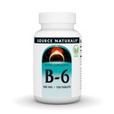 Fuente Naturals Vitamina B-6, Apoyo al Sistema Inmunitario* -500 mg, 100 Tabletas