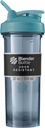 BlenderBottle Shaker Bottle Pro Series Perfecta para Protein Shakes y Pre Workout, 32-Once, Cerulean Blue