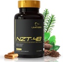 NZT-48 Brain Booster | Nootropic Brain Supplements for Memory and Focus | Premium Natural Energy Supplement with Caffeine, Phosphatidylserine, Vitamins B6 & B12, Ashwagandha | 60 Servings