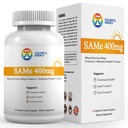 7c Sam e 400mg Suplemento (S-Adenosylmethionine), Vitamina B6, B12 Añadido a Enhance Sam-e Effectiveness, Mood and Joint Comfort, Vegan, Non-GMO, Gluten-Free, 60 cápsulas de cobre Enteric