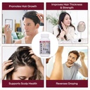 Vita Green Ultimate Bundle - Vita Hair (90 Capsules) & Reishi Mushroom Lingzhi (72 Capsules) & Turkey Tail Essence (60)