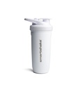 Smartshake Reforce Acero Inoxidable Protein Shaker Botella - No aislado Unisex Gimnasio Botellas Metal Shaker - 900 ml latitud 30 oz - Leakproof Screw-On Lid - DEHP & BPA Gratis (White)