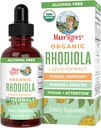 Rhodiola Rosea Supplement by MaryRuth's | USDA Organic Herbal Extract | Nootropic | Focus Supplement | Non-GMO | 30 Servings