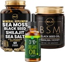 Maju Superfoods Oregano Oil, BSM no. 1 y Mineral Replenish Capsules