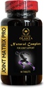 Matriz conjunta PRO - Suplementos Alfalfa cápsulas, rodillas y suplementos conjuntos, incomodidad causada por el uso excesivo de juntas, apoyos conjunto, rodillas, cartílago, para hombres y mujeres - 1 botella