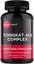 Tongkat Ali - Men’s Health & Vitality Supplement - 800mg Tongkat Ali + 200mg Tribulus Terrestris - Performance Support - Gluten Free, Vegan & Non-GMO - 60 Capsules - 30 Servings