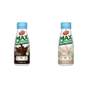 Control de Glucos de BOOST Max 30g Bebida Nutricional Proteína, 12 Chocolate Rico + 12 Very Vanilla (Pack of 24)
