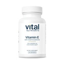Vital Nutrients Vitamin E with Mixed Tocopherols - Potent Antioxidant Vitamin E Supplements to Support Cardiovascular Health* - Gluten and Dairy Free - Non-GMO - 100 Softgels
