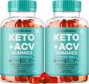 (2 Pack) Ketolicious Keto ACV Gummies, Ketolicious Gummys Advanced Formula 1050MG, All Natural Premium Plus Apple Cider Vinegar Gummy Maximum Strength Gomitas Reseñas, 120 Gummies para 2 meses