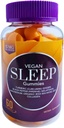 Vegan Sleep Gummies for Adults – Bio-Sleep Fusion™ with Melatonin, Magnesium, Turmeric, Ginger, Sea Moss & Collagen – Natural Sleep Support, Stress Relief, Wake Up Refreshed – 60 Count