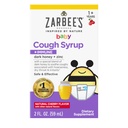 Zarbee's Baby Honey Cough Syrup + Immune for Babies 12-24 Months, Safe & Effective Cough Syrup with Soothing Dark Honey & Zinc for Immune Support*, Drug &amp; Alcohol-Free, Cherry, 2 fl. oz