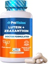 ProVision Lutein & Zeaxanthin Supplements Plant-Based Lutein & Zeaxanthin Eye Vitamins - Zeaxanthin Plus Lutein Supplement for Eyes - 30 Capsules