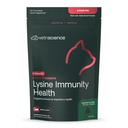 VETRISCIENCE Extra Strength Lysine Immunity Health Chews - Suplemento de inmunidad para gatos de todas las edades - Soporta función inmunitaria, salud ocular y función cardiovascular - 120 Conde