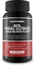 Pro Primal Ultimate Male Blood Flow - Our Best Advanced Blood Flow Circulation Support - Blood Flow Pro Primal X Primal Ultimate Max Blood Flow Supplement Powder Capsules Whole Body Circulation Pills