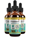 Prostavec Advanced Prostate Support Supplement - Liquid Formula for Faster Absorption with Pygeum, Saw Palmetto, Stinging Nettle + Turmeric &amp; Damiana - Vegan, Non-GMO - 6 fl oz