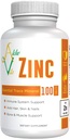 AlcheVita Zinc 50mg – High Bio-Availability – Essential Trace Mineral – Supplement for Immune Support, Bones, Skin & Muscle Support