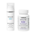Skinuva® Scar (1.7 oz) & Bruise (14 capsules) - Advanced Silicone Cream Formulated with Growth Factors & Homeopathic Bruise Remedy Formulated with Arnica, Bromelain & Zinc