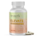 Elevate Lactation Supplement Silencio Natural Lactation Support for Breastfeeding Mothers ← Breast Milk Supply Incrementar el apoyo a Fenugreek, Moringa, Alfalfa &amp; More ← Vegan, Non-GMO, 60 cápsulas