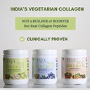 INJA Wellness Veg Collagen Supplement for Women, Men, 100% Vegetarian Collagen, Only Original Veg Collagen Powder, No added sugar, Improves Skin and Hair Health, Reduce Fine Line and Wrinkles,