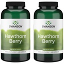 Swanson Hawthorn Berry Suplemento- Flavonoides Antioxidantes (250 cápsulas, 565 mg cada uno) 2 Pack