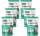 Wellnergy Daily Probiotic & Prebiotics Soft Chew for Dogs & Cats - Digestive Support for Diarrhea, Constipation, Upset Stomach, Indigestion & Gas - Helps Digestion, Allergy Skin & Immune Health 60ct